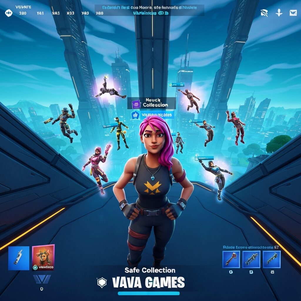 Get Free Rare Fortnite Skins Safely with VAVA GAMES