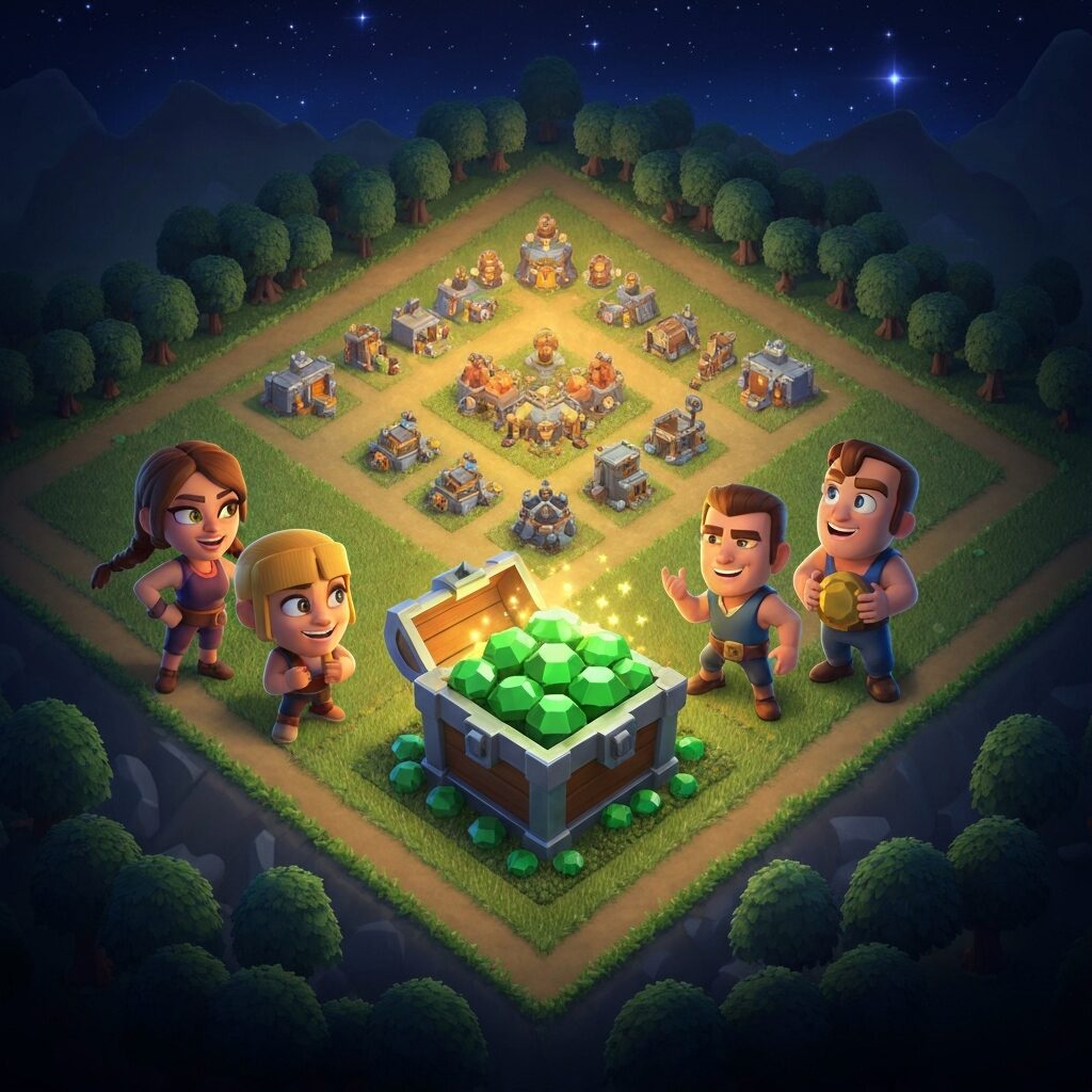 Earn Free Clash of Clans Gems Safely with Legit Methods