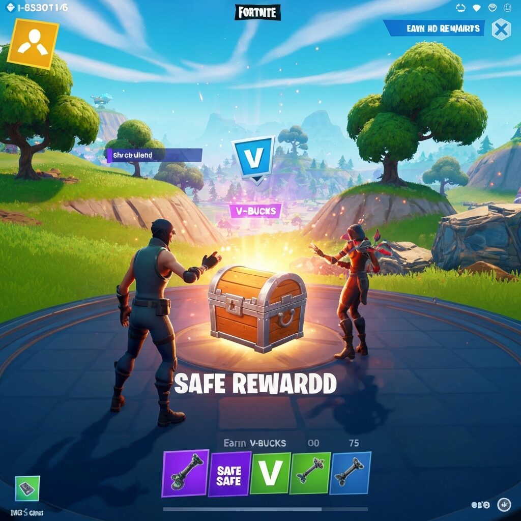 Earn Free V-Bucks in Fortnite Safely and Legally