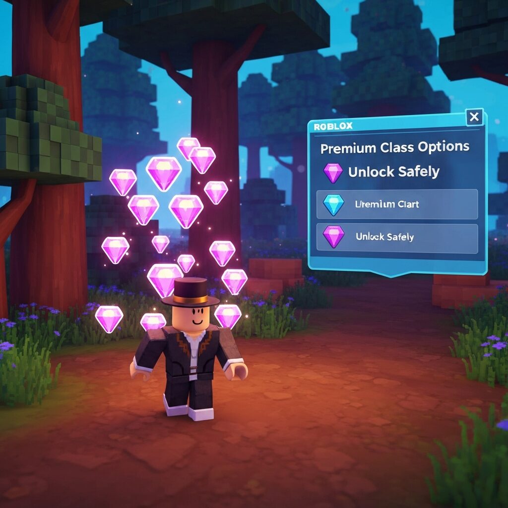 Earn Free Gems & Premium Classes Safely in Roblox 99 Nights