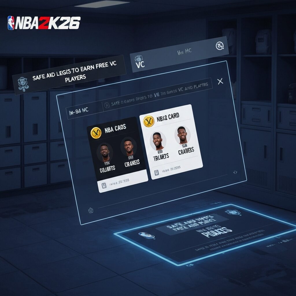 Earn Free VC & Players Safely in NBA 2K26 with Legit Methods